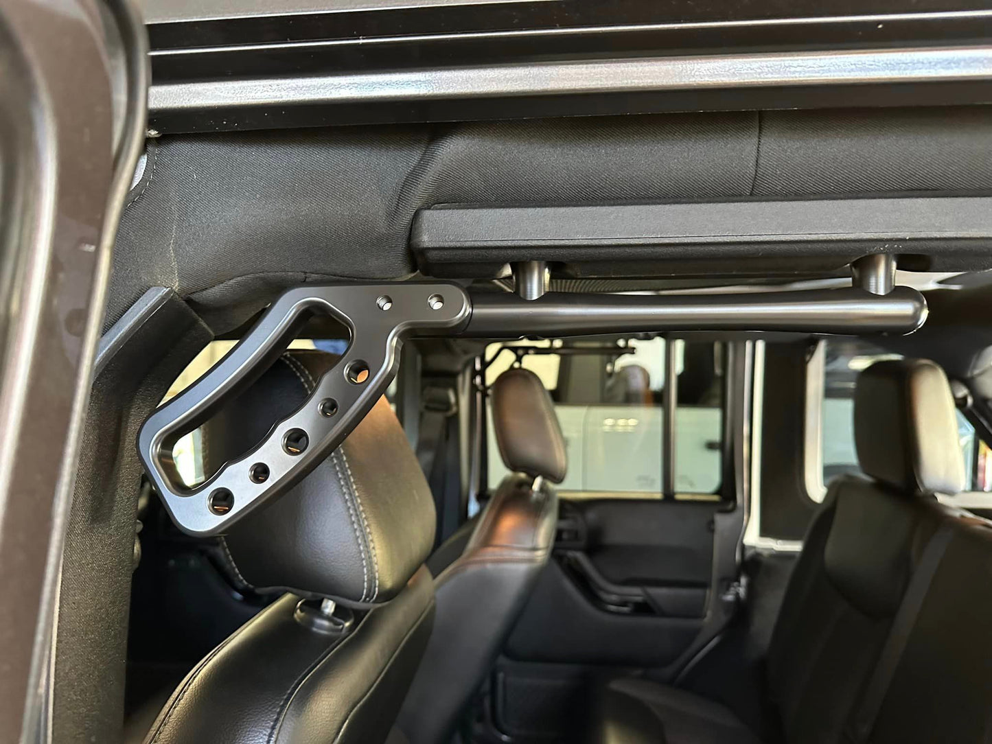 Jeep JK Front and Rear Handles with Mirrors Package