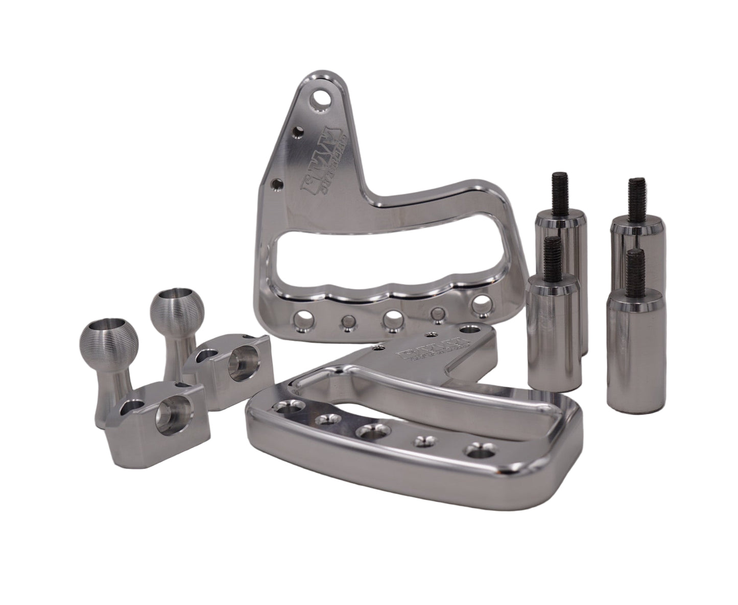 Handles & Mirror Bundle for 2007-2018 Jeep Wrangler JK - CMM Offroad