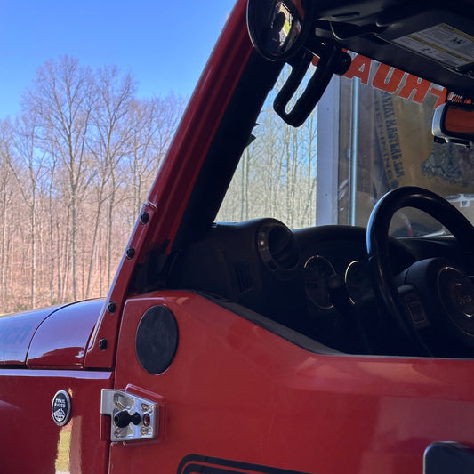 JK Wrangler Billet Aluminum Door Hinges
