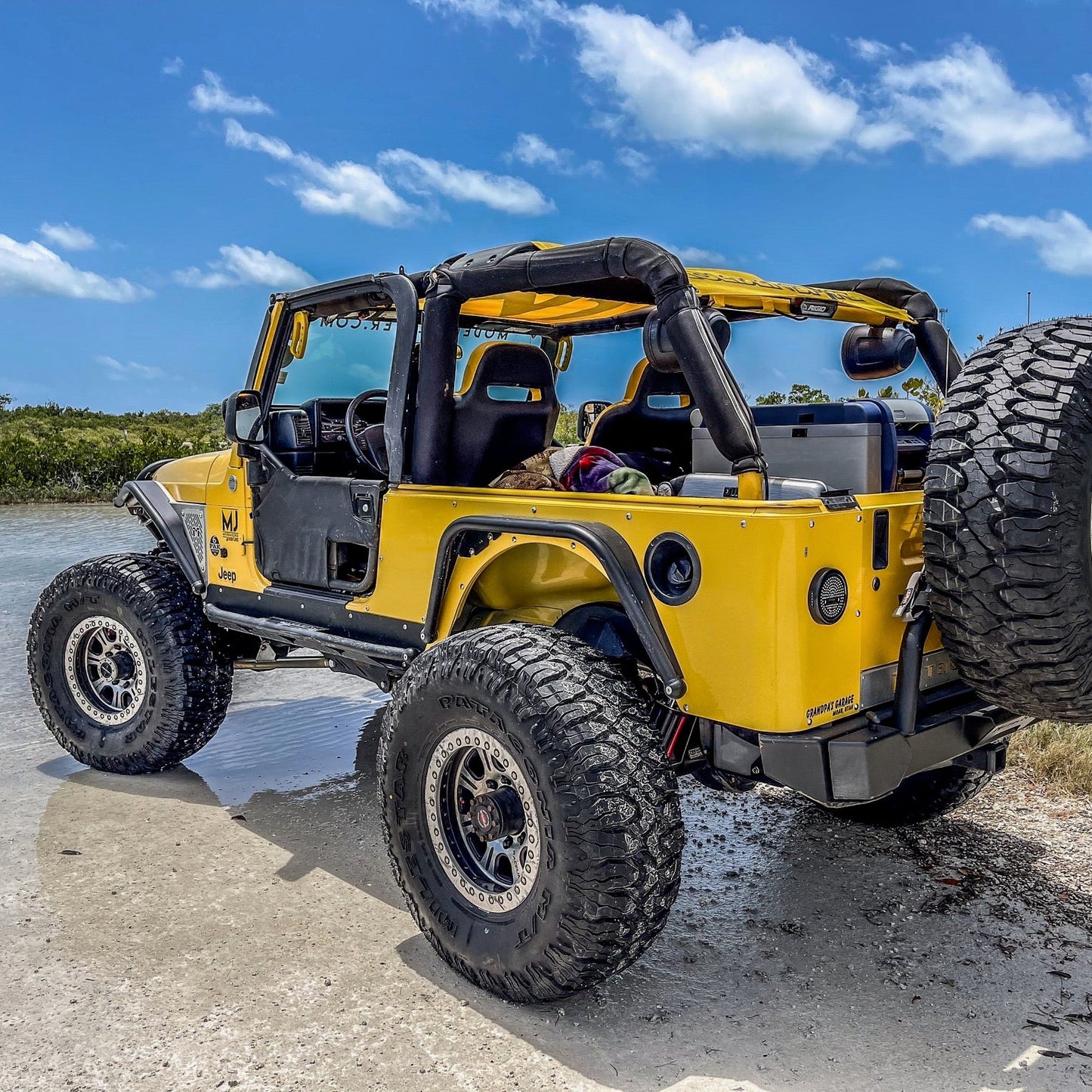 Handle & Mirror Bundle For 1986 - 1995 TJ / LJ / YJ - CMM Offroad