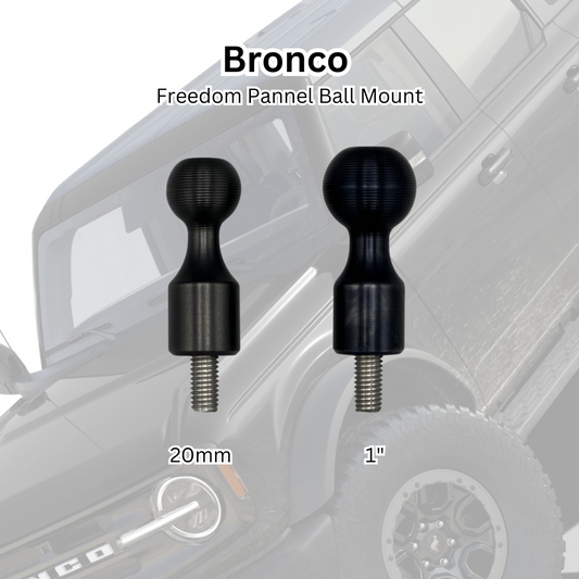 CMM Offroad Ford Bronco Hard Top Panel Ball Mount