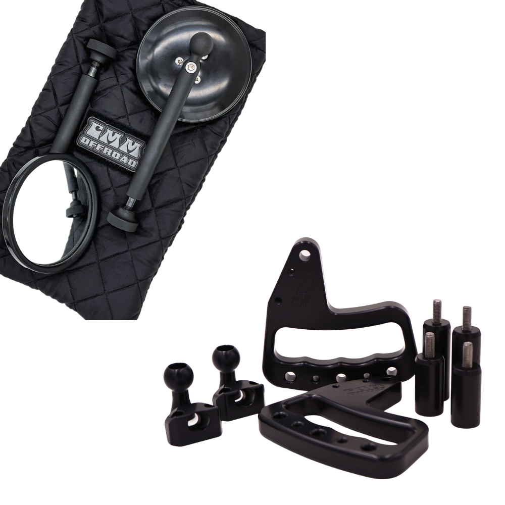 TJ/LJ/YJ Handle & Mirror Bundle