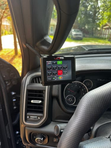 CMM Offroad RAM Truck Apillar Ball Mount