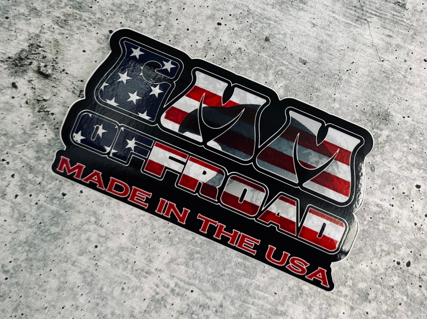 CMM Offroad Made In The USA Decal