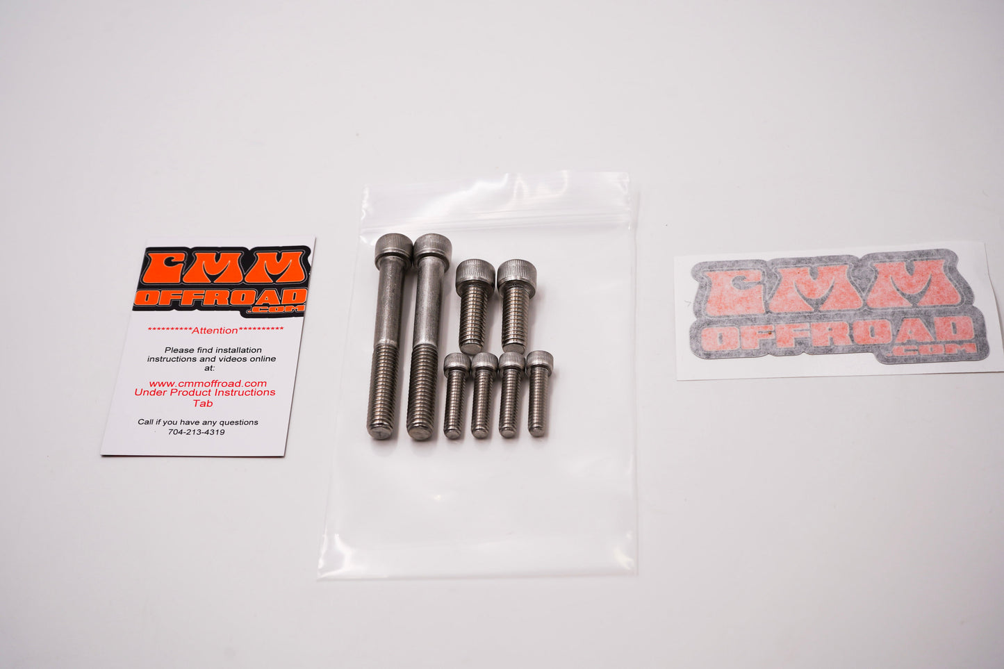 JK / JKU Front Grab Handle Bolt Pack