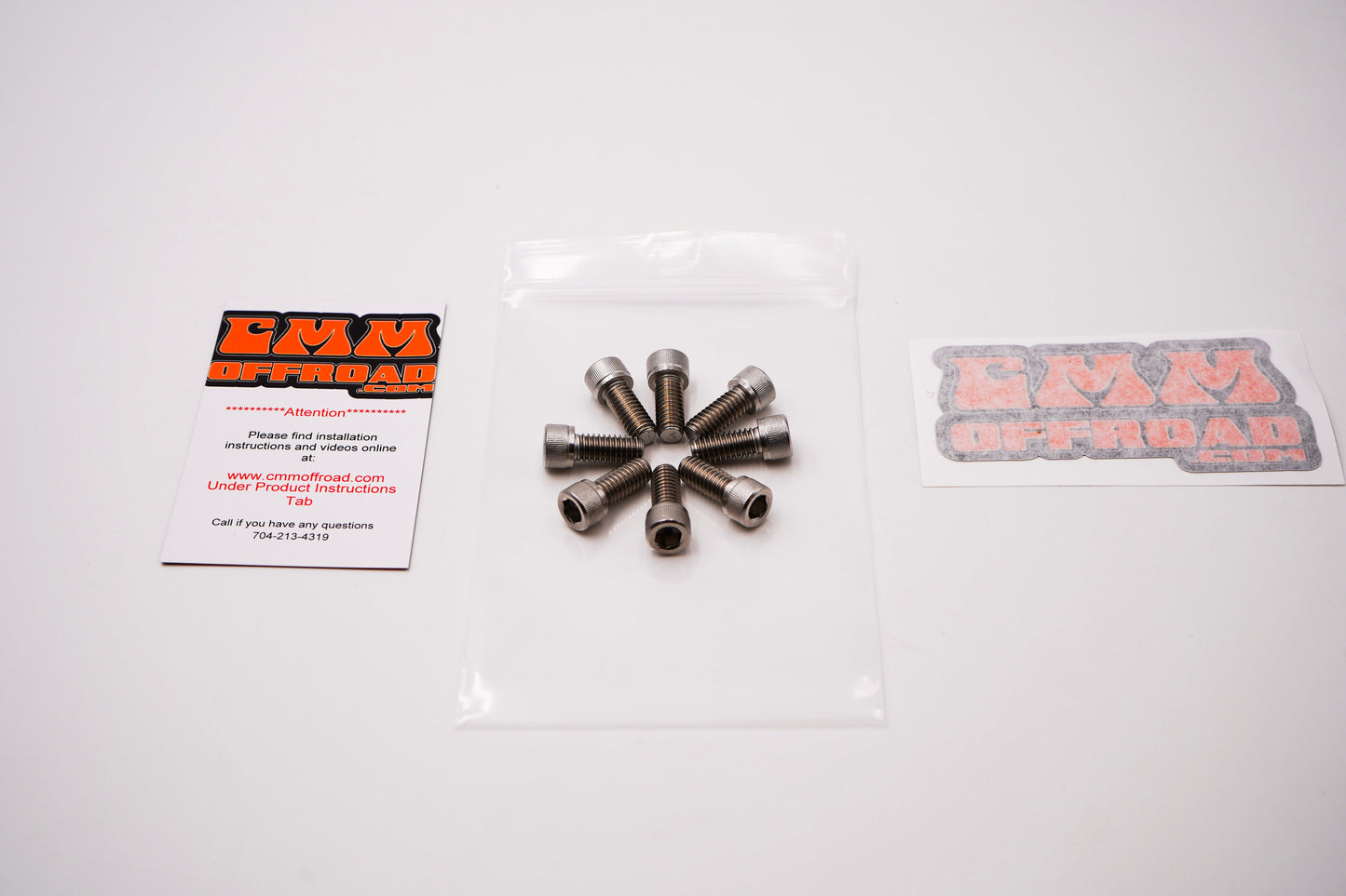 JK / JKU Rear Grab Handle Bolt Pack