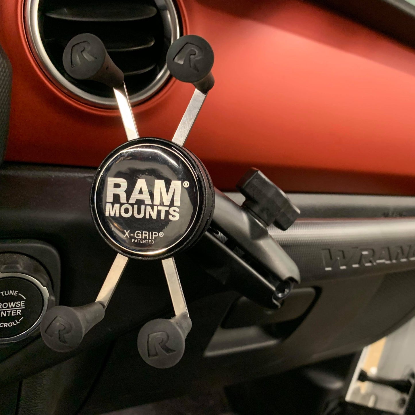 2020 - 2023 Jeep Wrangler Gladiator Grab Bar Ball Mount
