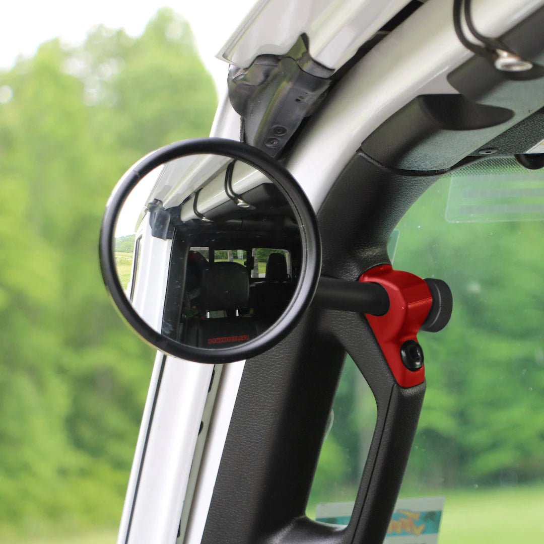 Gladiator JT A-Pillar Side Mirrors with Base Mount Driver AND Passenger