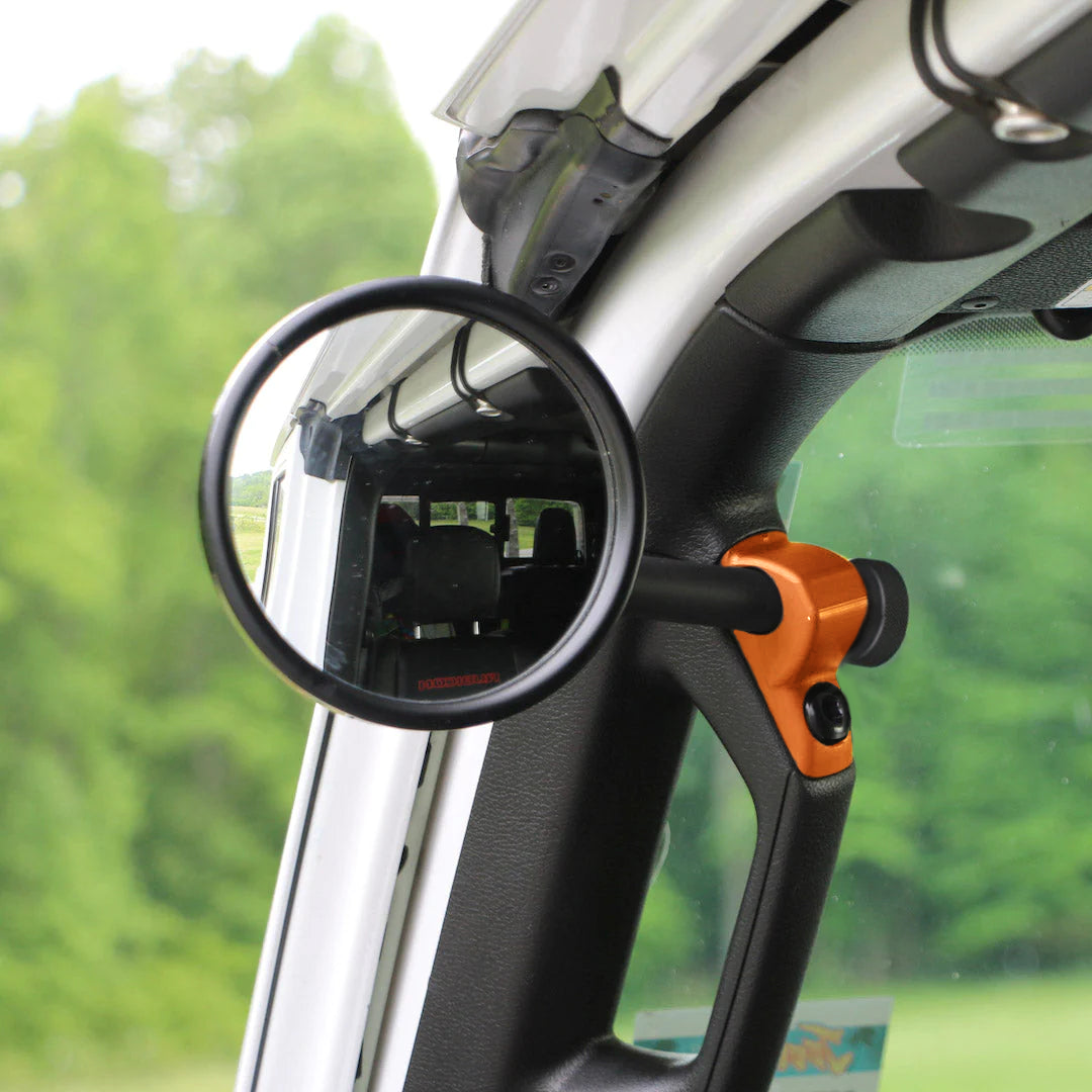 Gladiator JT A-Pillar Side Mirrors with Base Mount Driver AND Passenger