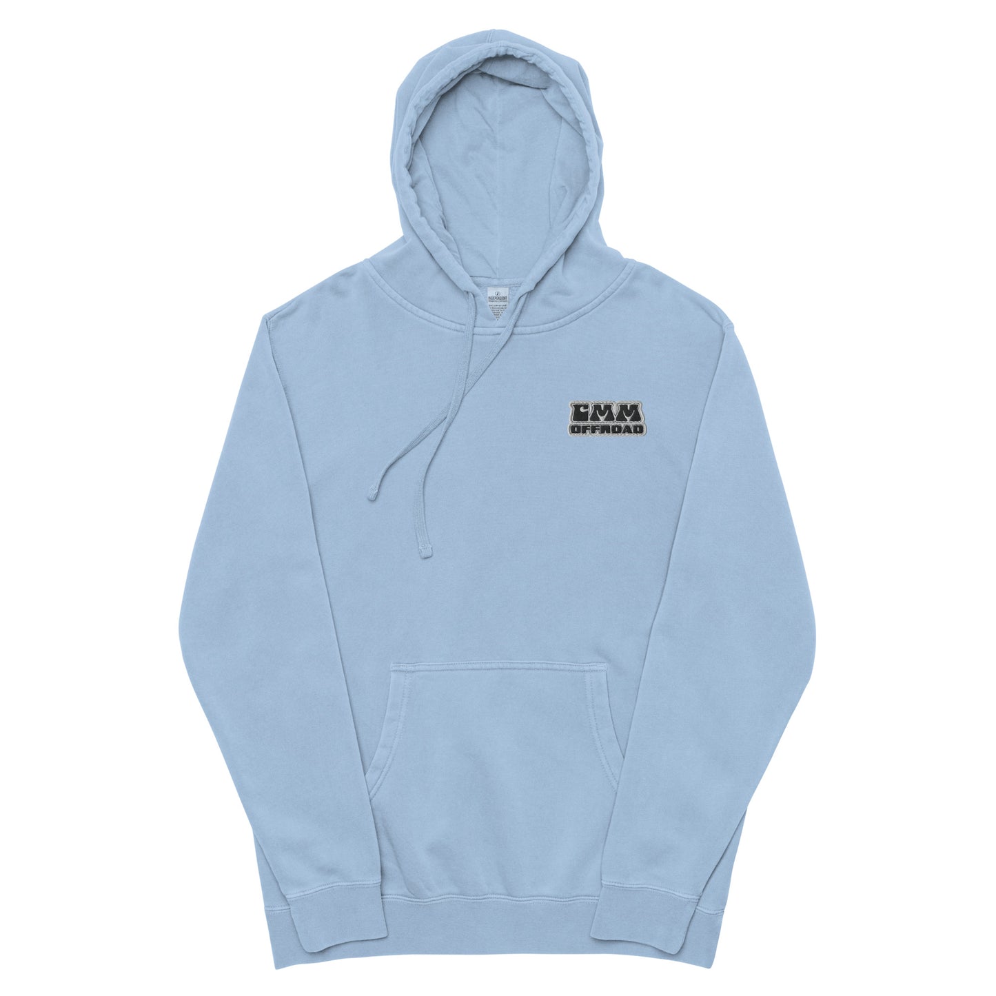 Unisex pigment-dyed hoodie