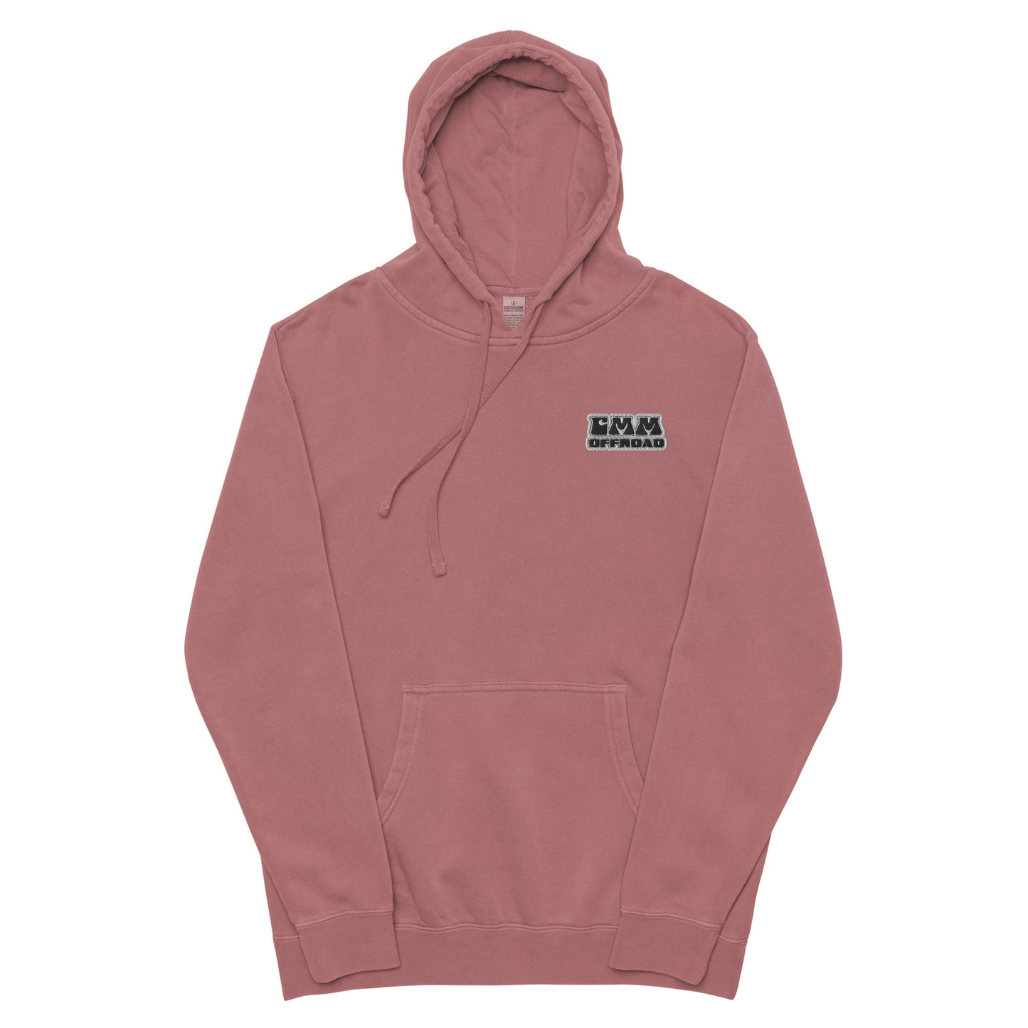 Unisex pigment-dyed hoodie