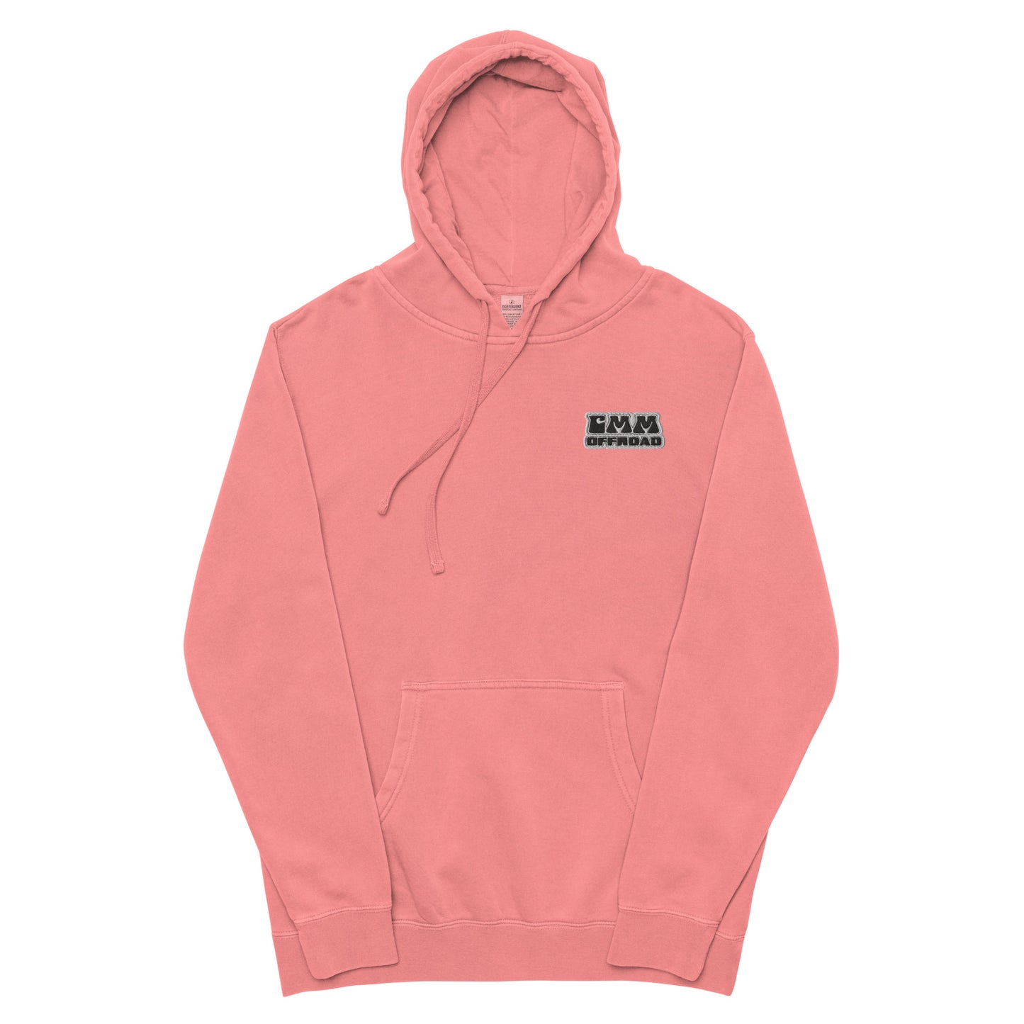 Unisex pigment-dyed hoodie