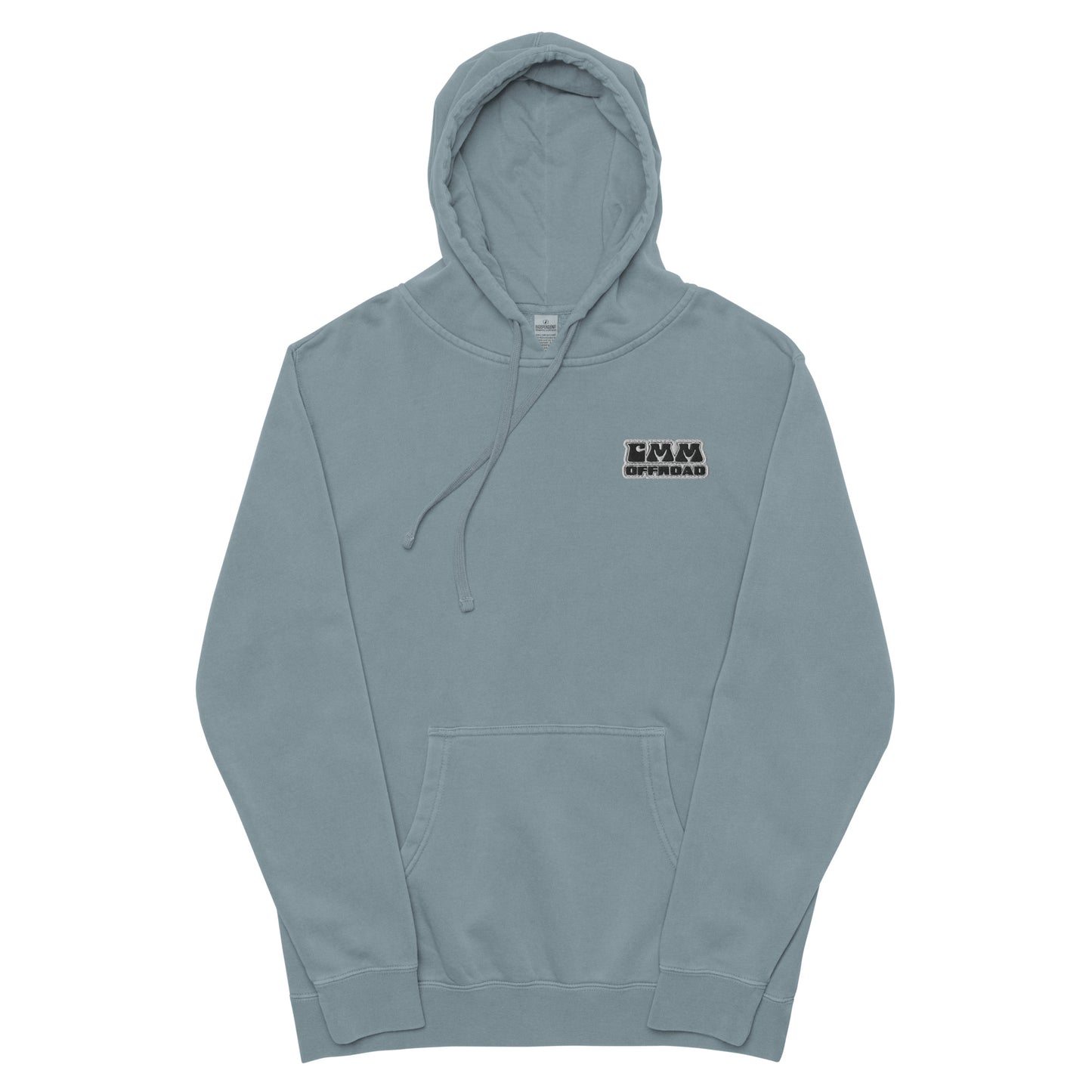 Unisex pigment-dyed hoodie
