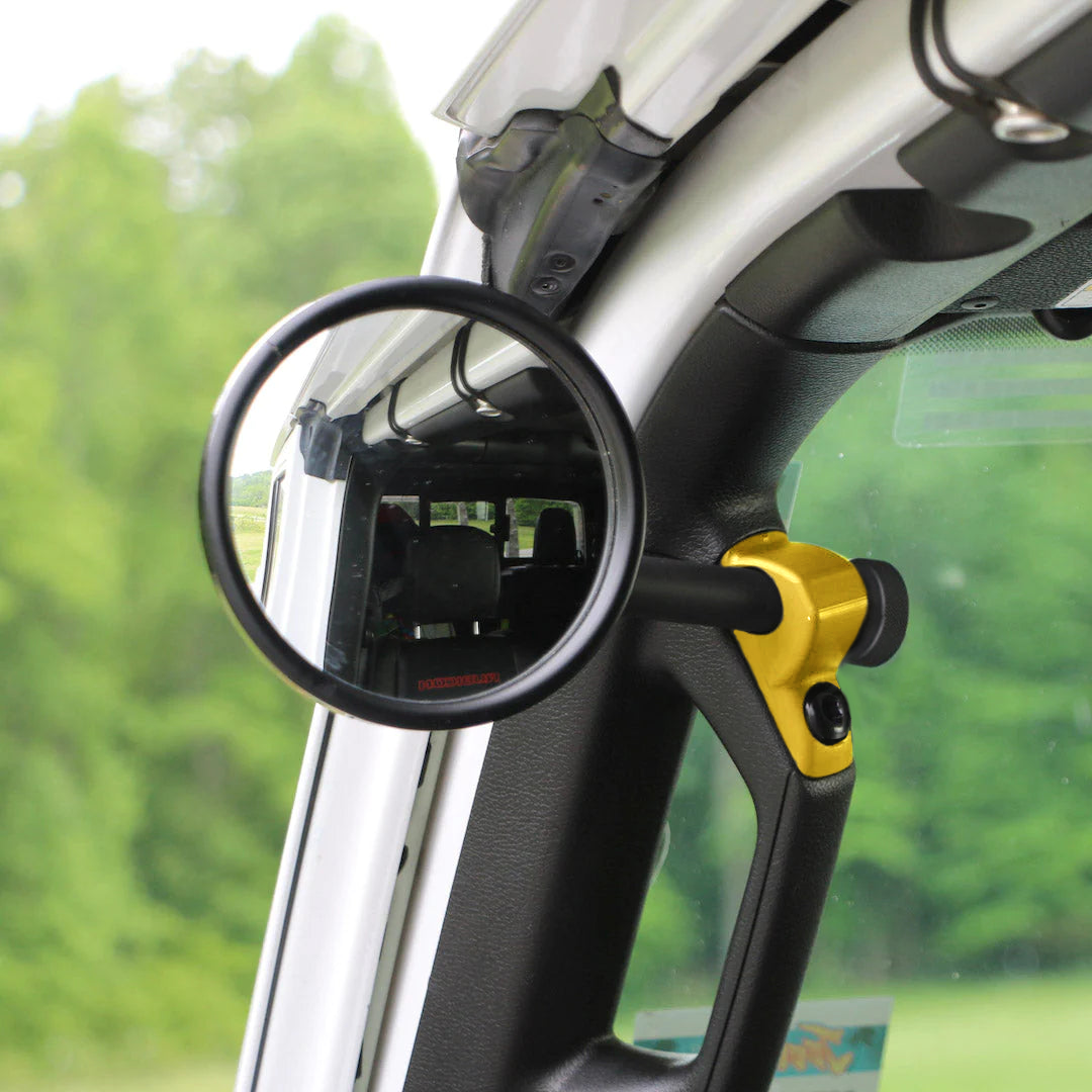 Gladiator JT A-Pillar Side Mirrors with Base Mount Driver AND Passenger