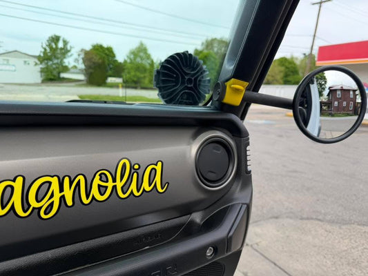Jeep Doorless Mirror Mounts | Reuse Your CMM Mirrors Across Multiple Jeep Models
