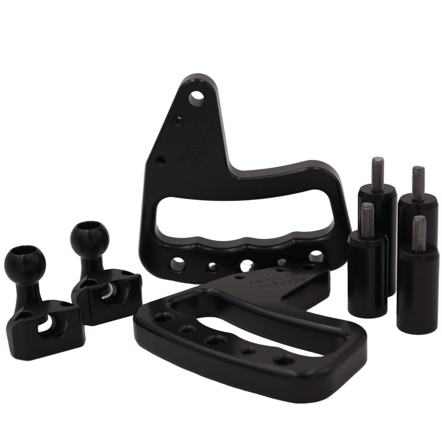 Handles & Mirror Bundle for 2007-2018 Jeep Wrangler JK - CMM Offroad
