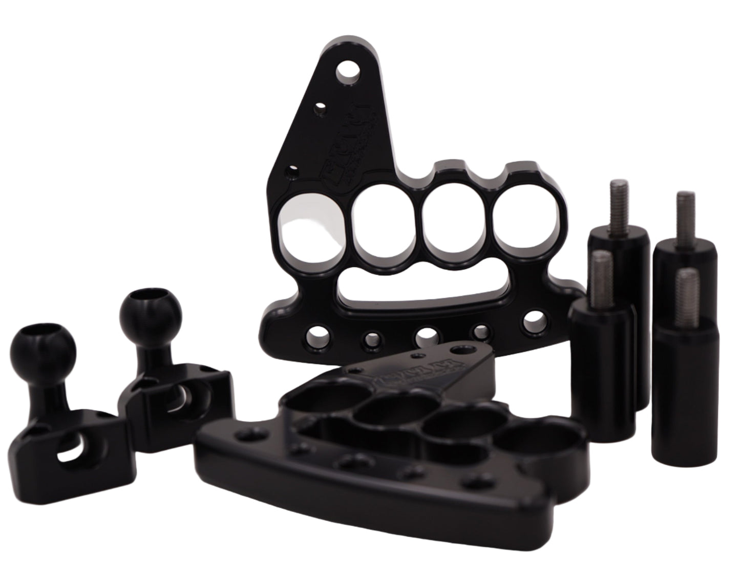 Handles & Mirror Bundle for 2007-2018 Jeep Wrangler JK - CMM Offroad