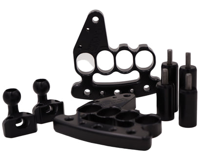 Handles & Mirror Bundle for 2007-2018 Jeep Wrangler JK - CMM Offroad