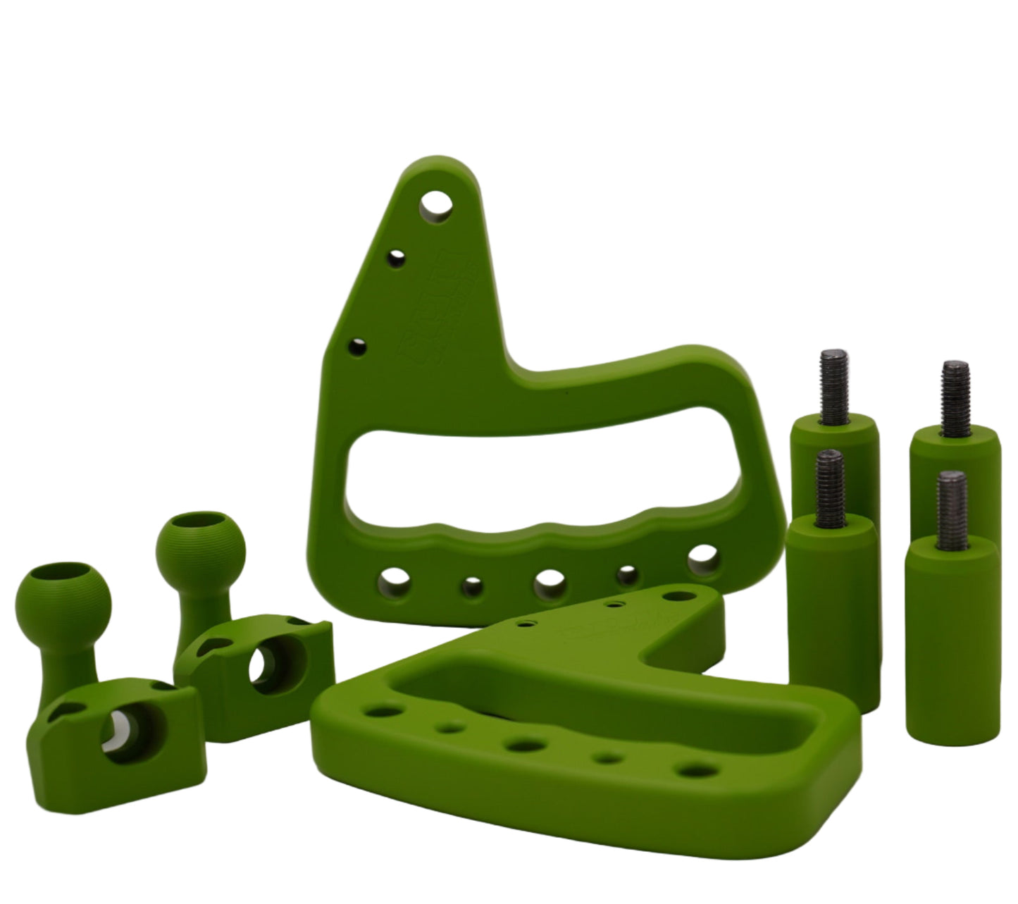 Handles & Mirror Bundle for 2007-2018 Jeep Wrangler JK - CMM Offroad