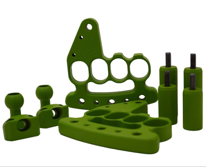 Handles & Mirror Bundle for 2007-2018 Jeep Wrangler JK - CMM Offroad