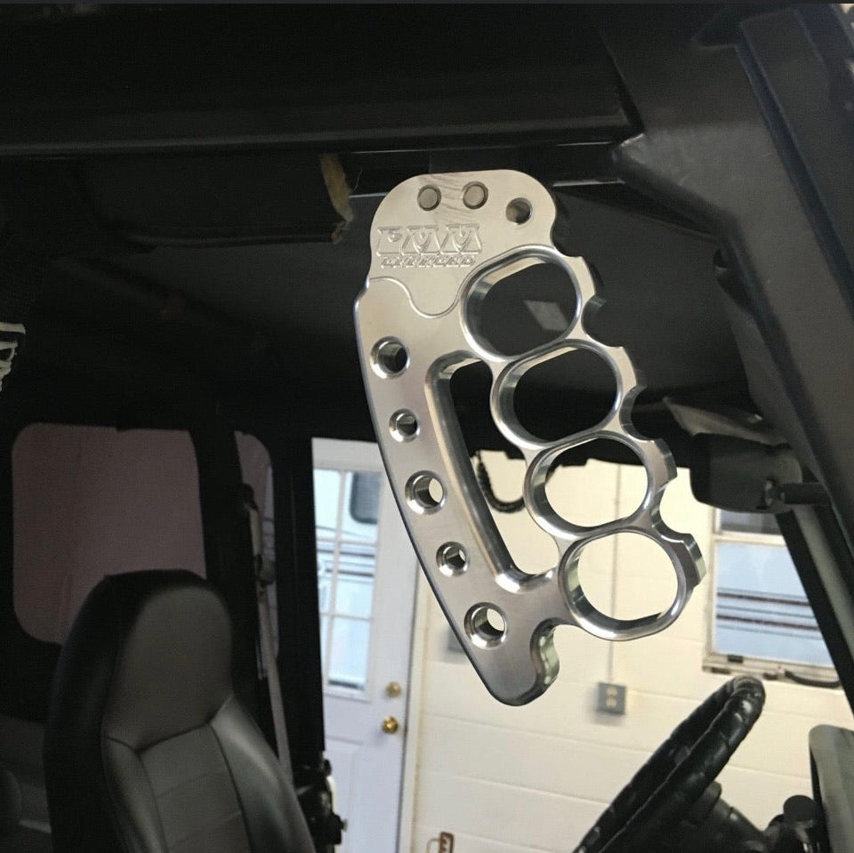Handle & Mirror Package For 1986 - 2006 TJ / LJ /YJ Stock Roll Bar