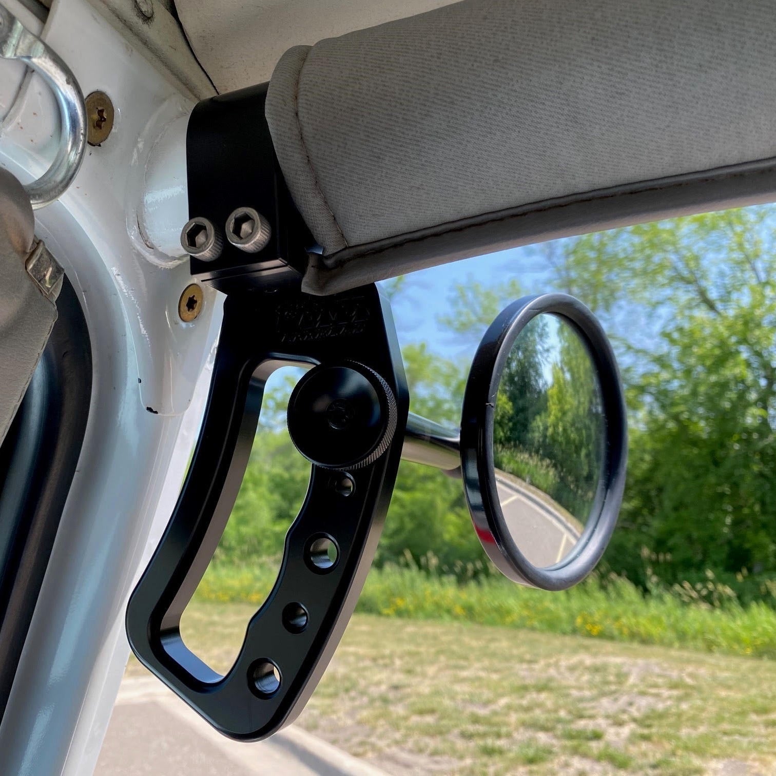 Handle & Mirror Package For 1986 - 2006 TJ / LJ /YJ Stock Roll Bar