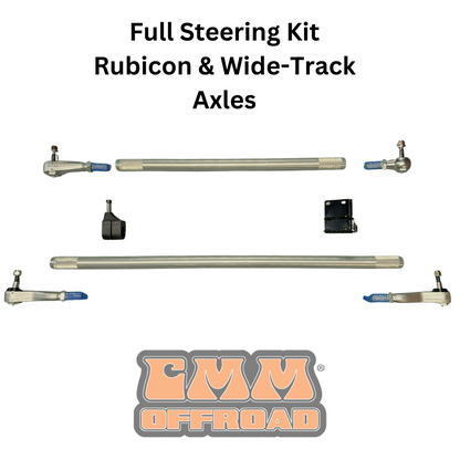CMM Offroad JT Rubicon & Wide-Track Axles Full Steering Kit