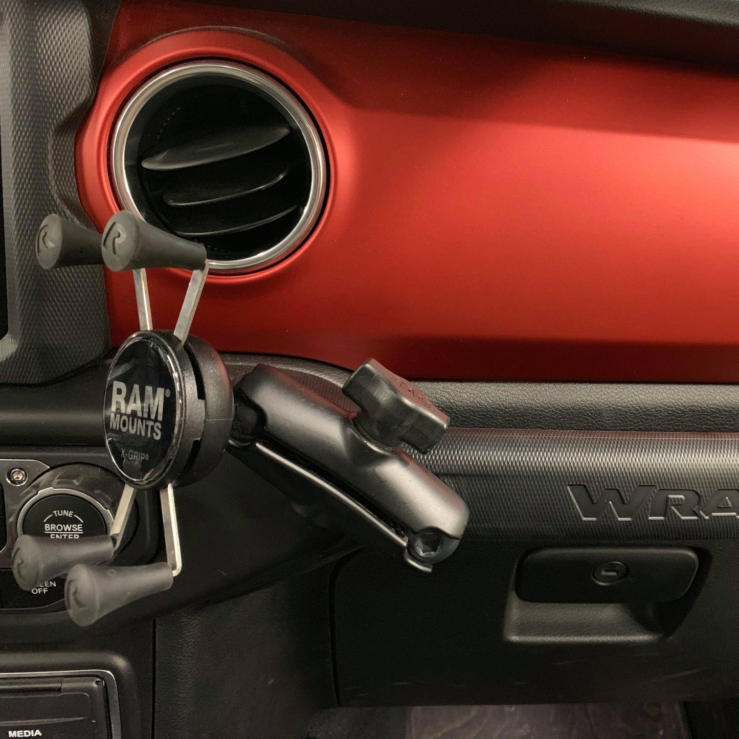 Jeep Grab Bar Mount