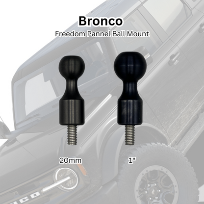 CMM Offroad Ford Bronco Hard Top Panel Ball Mount