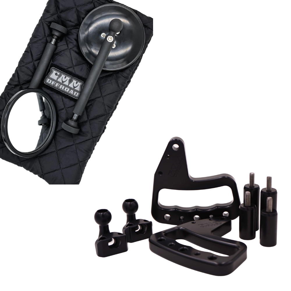 JK/JKU Handles & Mirrors Bundle