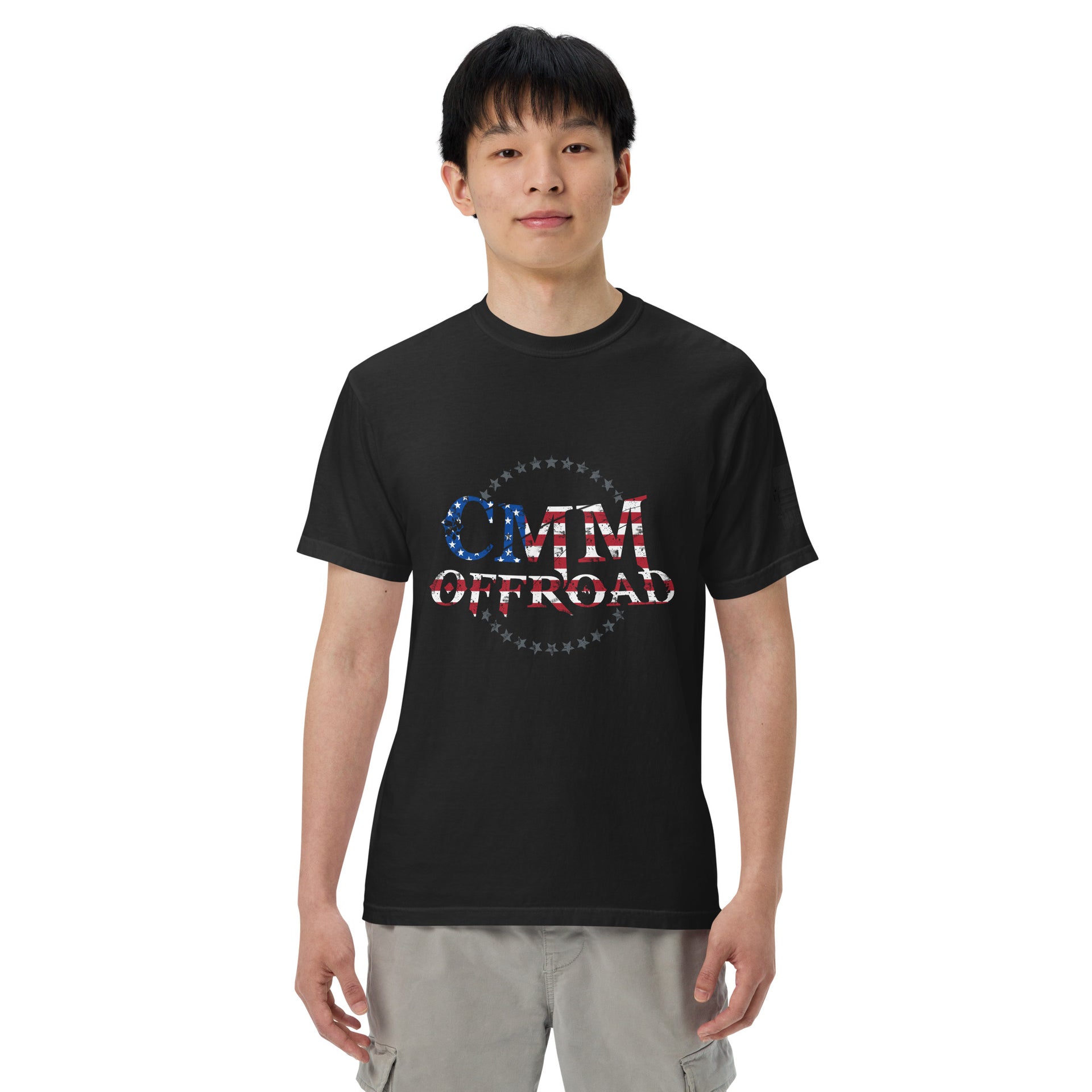 Rock Collection LS Unisex garment-dyed heavyweight t-shirt