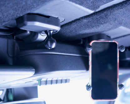 Bronco 1"  Freedom Panel Ball  Mount with X-Grip