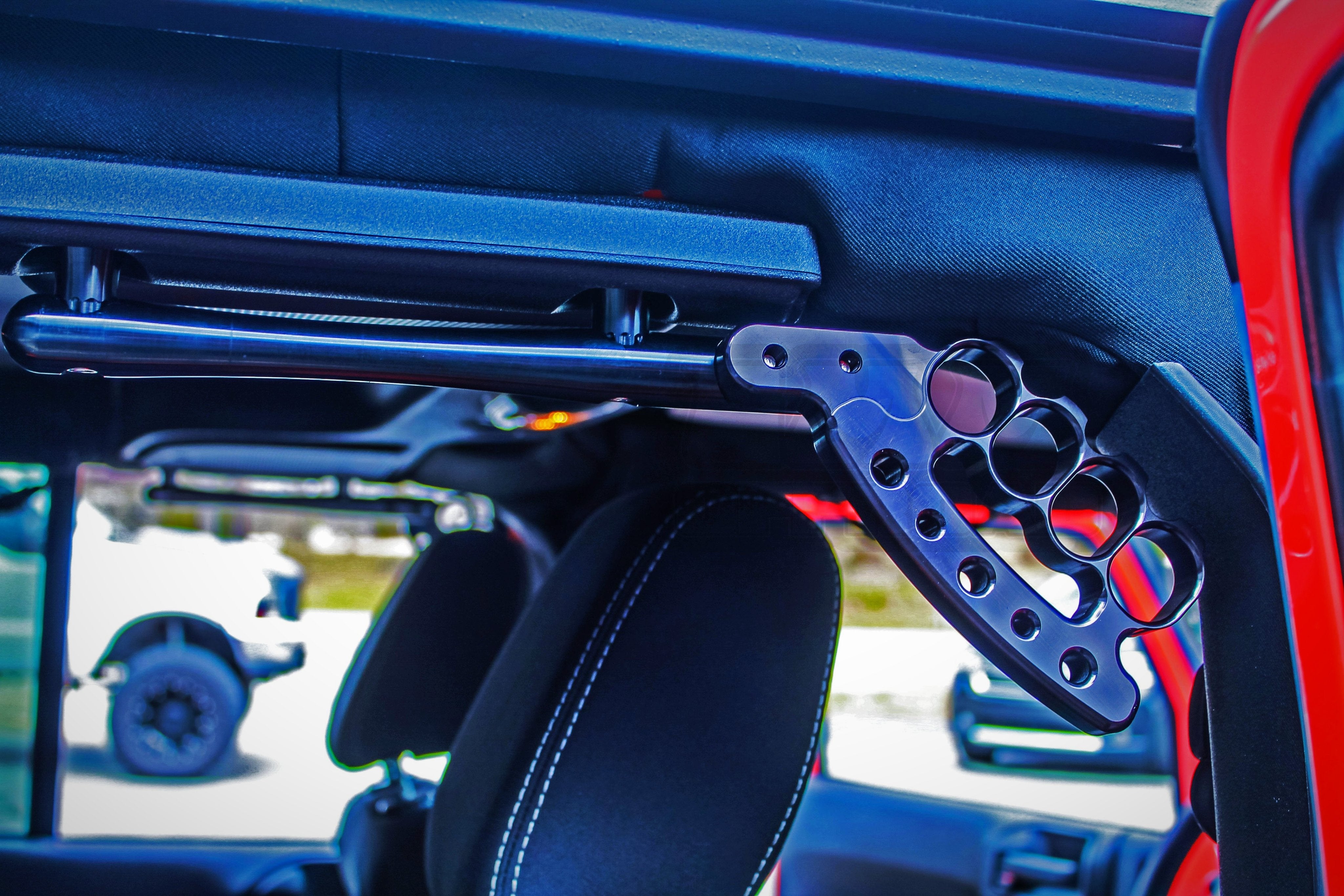 JK JKU Rear Knuckle Grab Handles CMM Offroad