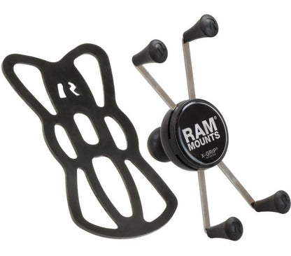 X-GRIP XL Ram Mount Universal Phone holder with double socket 1" arm