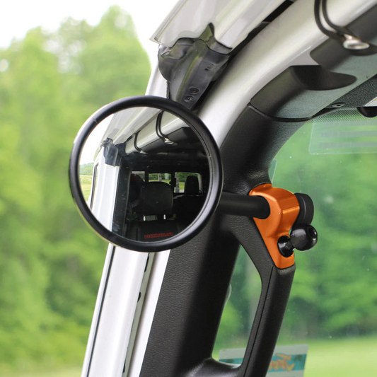 A-PILLAR SIDE MIRROR PACKAGE FOR 2024 - Current JEEP WRANGLER JL & GLADIATOR - CMM OFFROAD